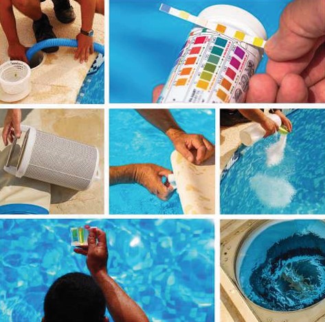 Allenamento in piscina